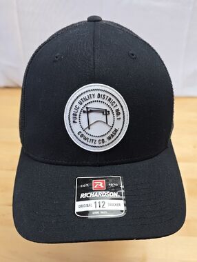 Trucker Cap - Richardson 112 Snapback Round Public Utility District Patch
